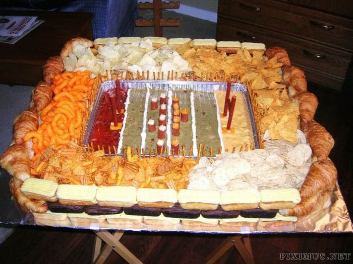 Super Bowl Food Stadiums 