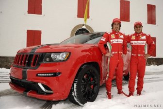 Jeep Grand Cherokee SRT8 for Fernando Alonso and Felipe Massa