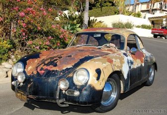 Porsche 356A coupe sold at auction