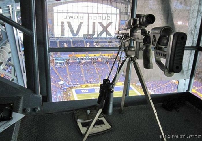 Sniper's Nest at Super Bowl 