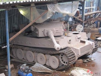 Handcrafted Tiger VI Tank Replica  