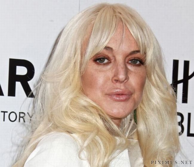 Lindsay Lohan Looks So Old 