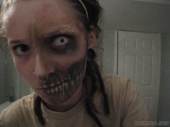 Creating Zombies with Makeup 