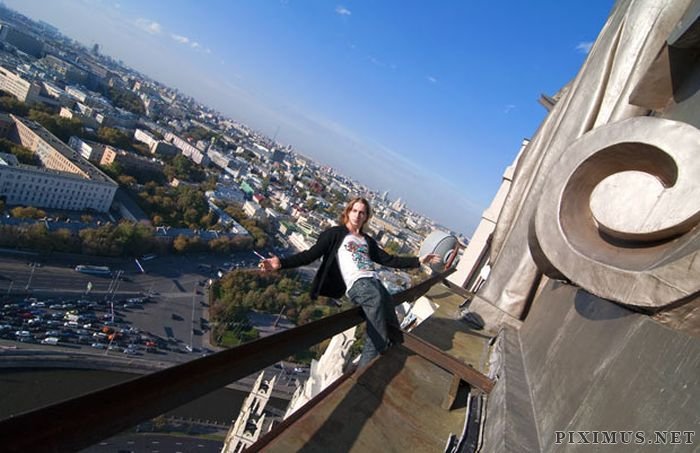 Breathtaking Urban Climbing in Russia  