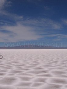 Salinas Grandes - a snow-white desert of Argentina