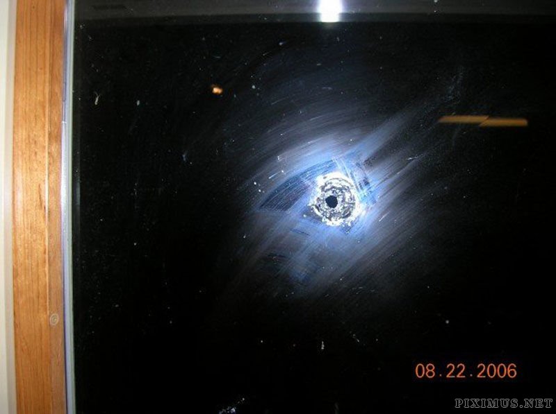 Crazy Stray Bullet Photos from Kansas  