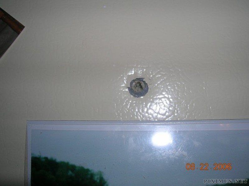 Crazy Stray Bullet Photos from Kansas  