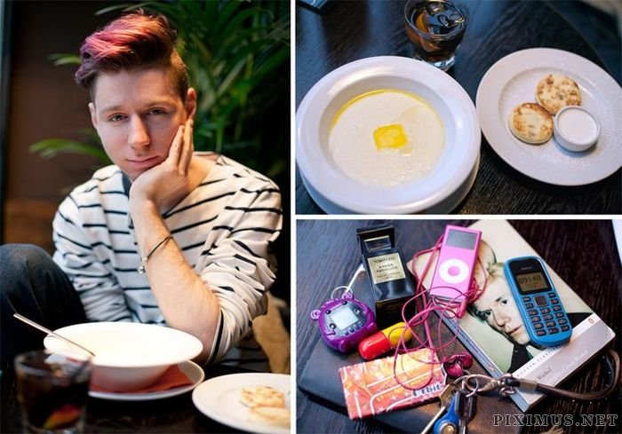 Things That People Carry and Their Breakfast 