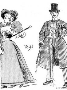 A 20th Century Fashion Vision from 1893  