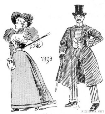 A 20th Century Fashion Vision from 1893  