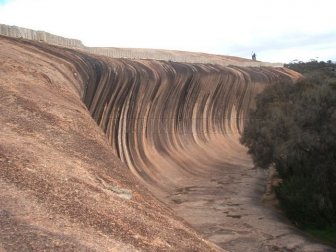 Wave Rock at Hyden, Australia 