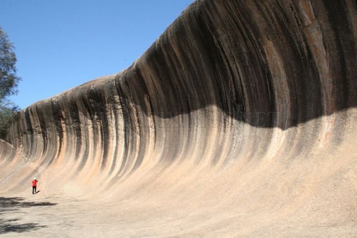 Wave Rock at Hyden, Australia 