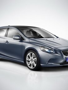 The first official pictures of the new Volvo V40