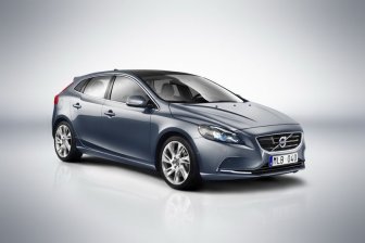 The first official pictures of the new Volvo V40