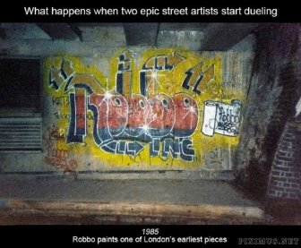 Banksy vs. Robbo 