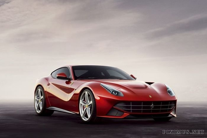 Ferrari officially introduced the new model - F12 Berlinetta