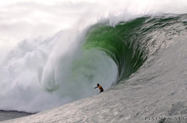 Surfing Giant Waves