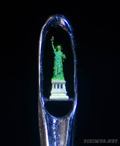 Micro-sculptures by Willard Wigan