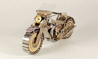 Awesome Bikes Made Out Of Old Watches 