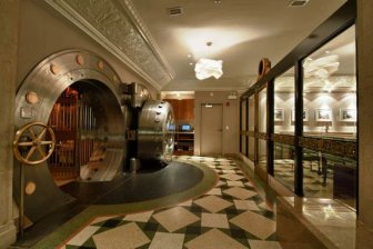 Chicago Supper Club Inside a 1920s Bank with VIP Vault Room 