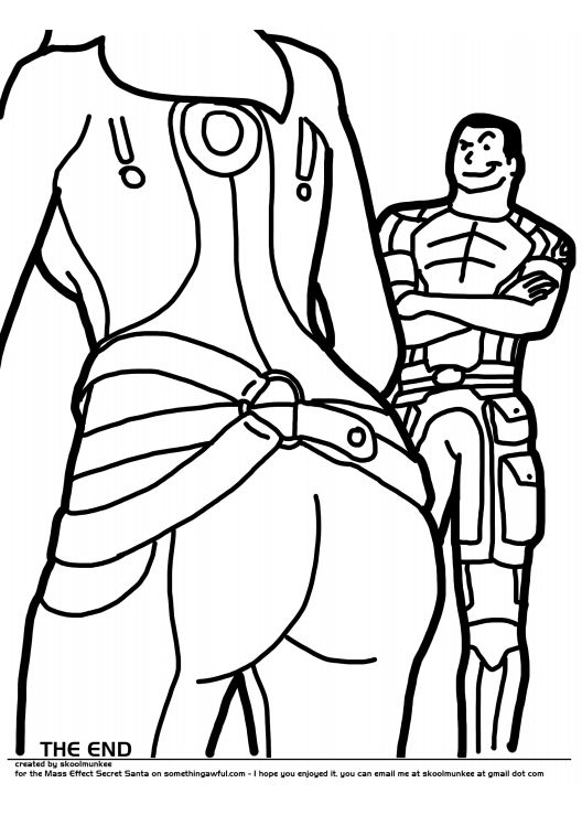 Mass Effect Coloring and Activity Book 