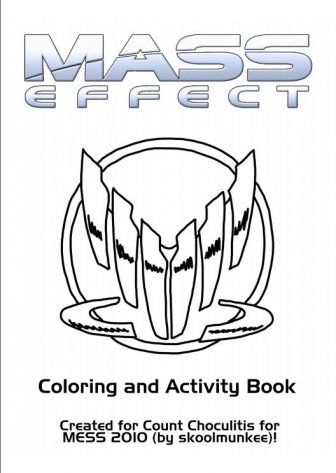 Mass Effect Coloring and Activity Book 