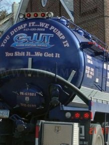 Sanitation Trucks With Hilarious Signs & Messages 