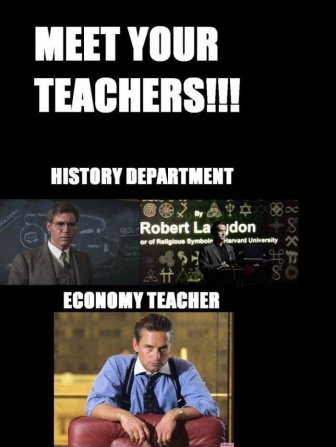If Teachers Were TV and Movie Characters