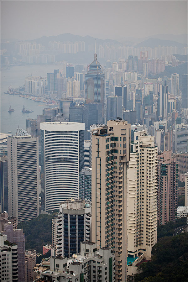 Photography of Hong Kong from Victoria Peak