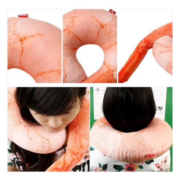 You Can Thank Japan For This Inflatable Shrimp Shaped Pillow