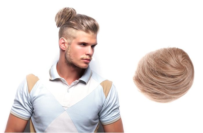 No This Isn't A Joke Clip On Man Buns Are Real