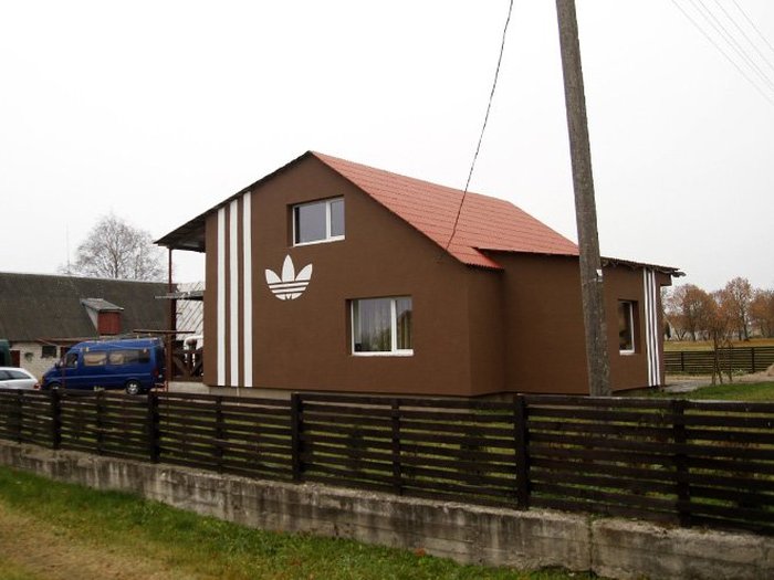 This Guy Took His Love Of Adidas Home With Him