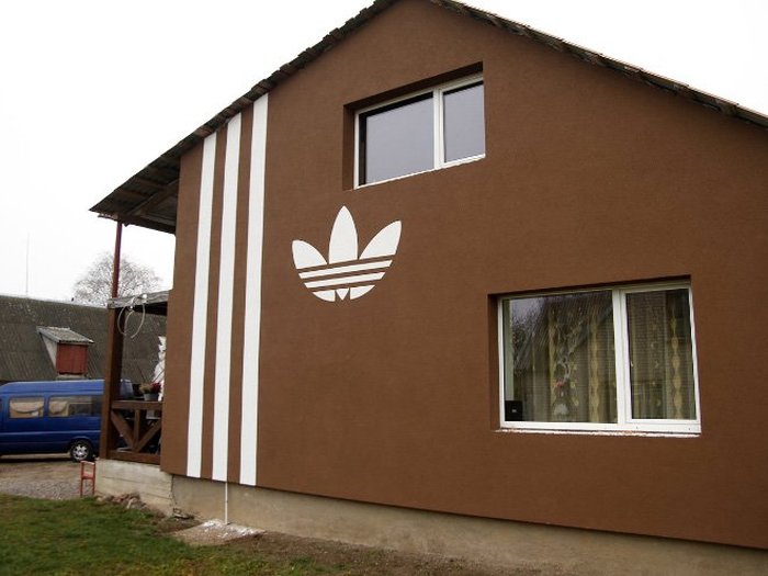 This Guy Took His Love Of Adidas Home With Him
