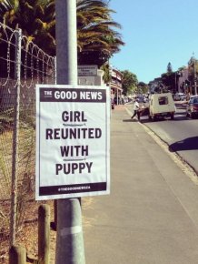 This Artist Is Trying To Make People Smile By Delivering Good News