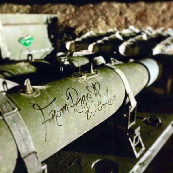 U.S. Hellfire Missiles Are Being Sent From Paris With Love