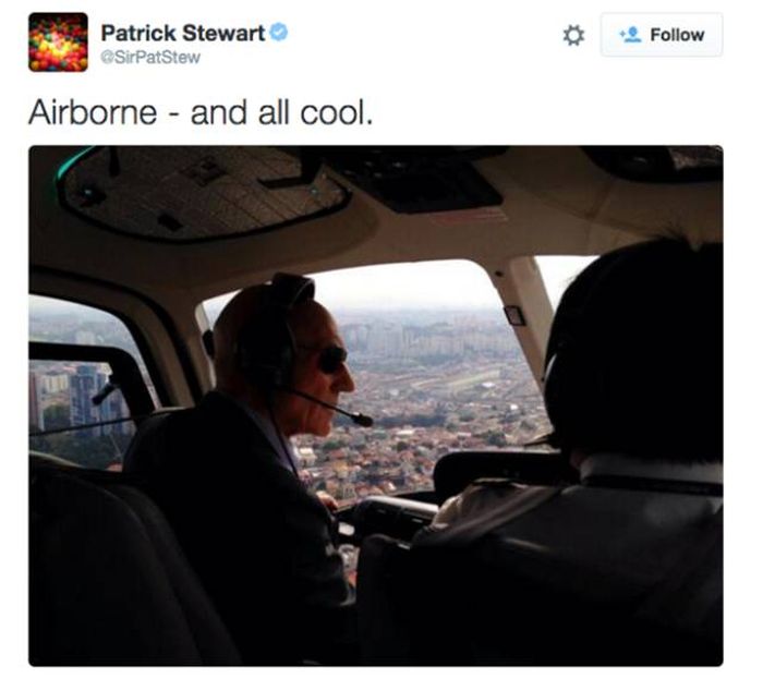Patrick Stewart Is Absolutely Hilarious On Twitter