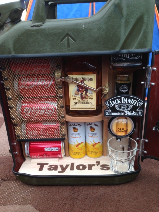 Smart Guy Turns A Jerry Can Into A Mini Bar