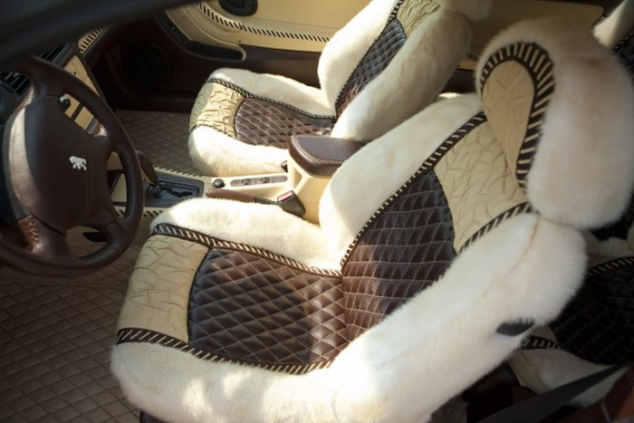 Moscow Is Home To A Car Made Almost Entirely Out Of Leather