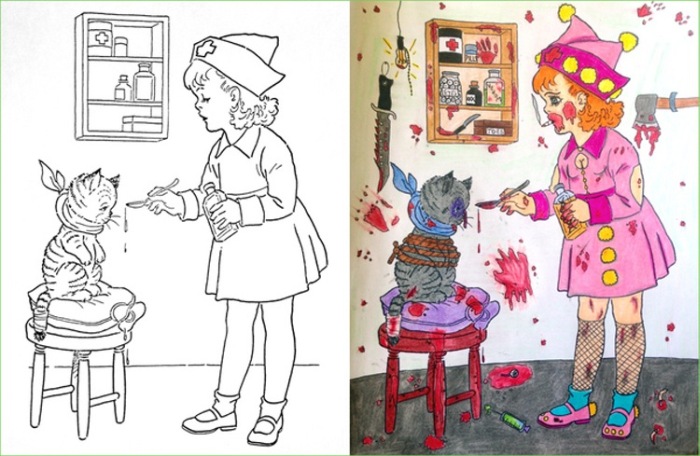 Cute Coloring Book Pictures That Will Destroy Your Childhood