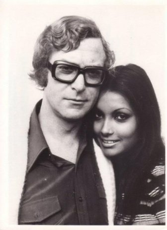 A Look Back At Michael Caine And His Wife Shakira Bakish From The 1970s