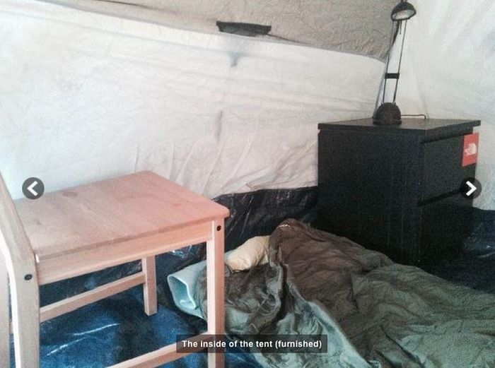 You Can Now Rent A Furnished Tent In London For Under £650 A Month