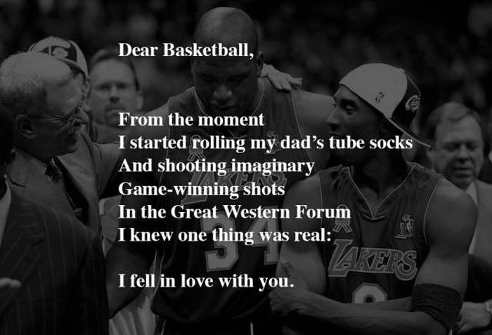 Kobe Bryant Announces His Retirement With A Heartfelt Letter To The World