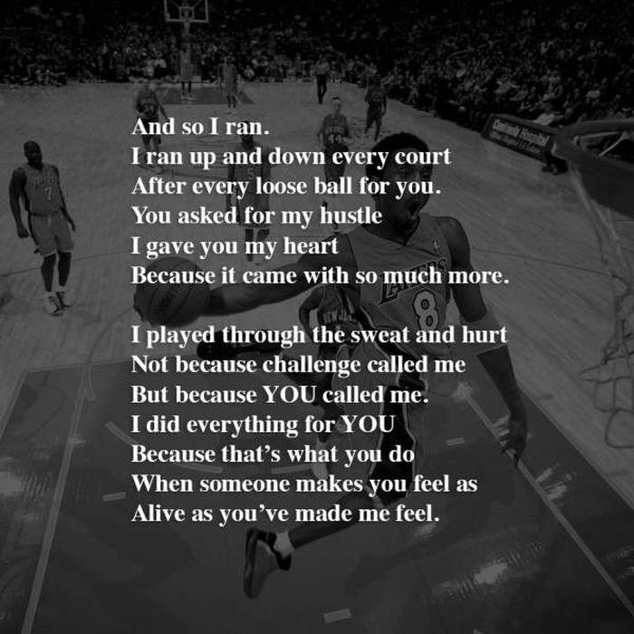 Kobe Bryant Announces His Retirement With A Heartfelt Letter To The World
