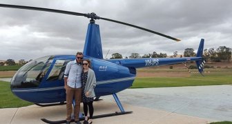 Australian Man Surprises Girlfriend With A Helicopter Ride And Marriage Proposal