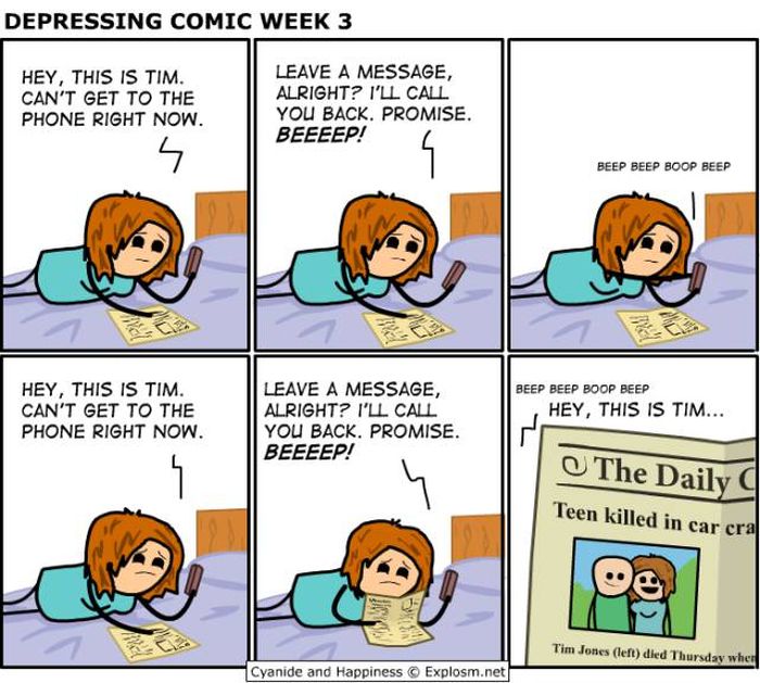 Depressing Comics That Will Make You Want To Curl Up And Cry