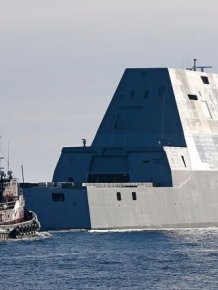 The US Navy's Newest Stealth Destroyer Is Their Largest Ever