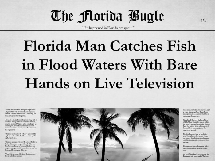 The 25 Most Bizarre News Headlines From Florida In 2015, part 2015
