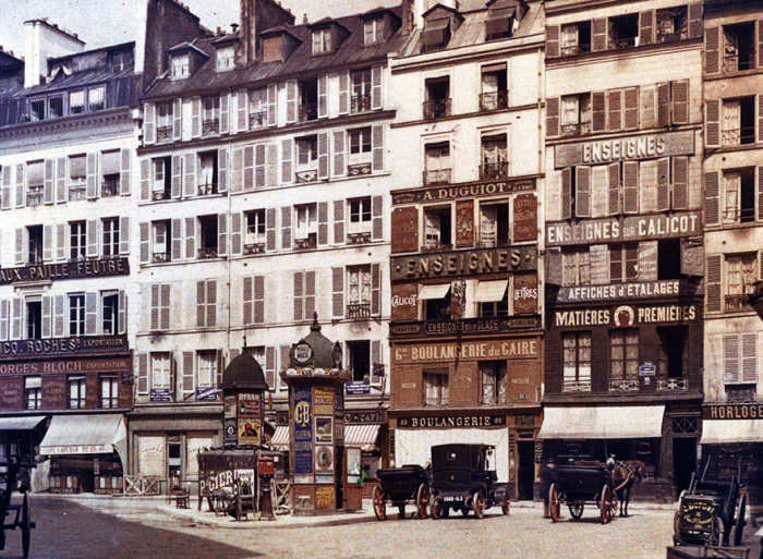 These Vintage Color Photos Of Paris Were Taken 100 Years Ago