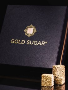 Gold Plated Sugar Is The Ultimate Rich Person Gift