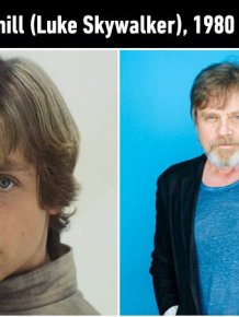 Iconic Star Wars Characters Back In The Day And Today